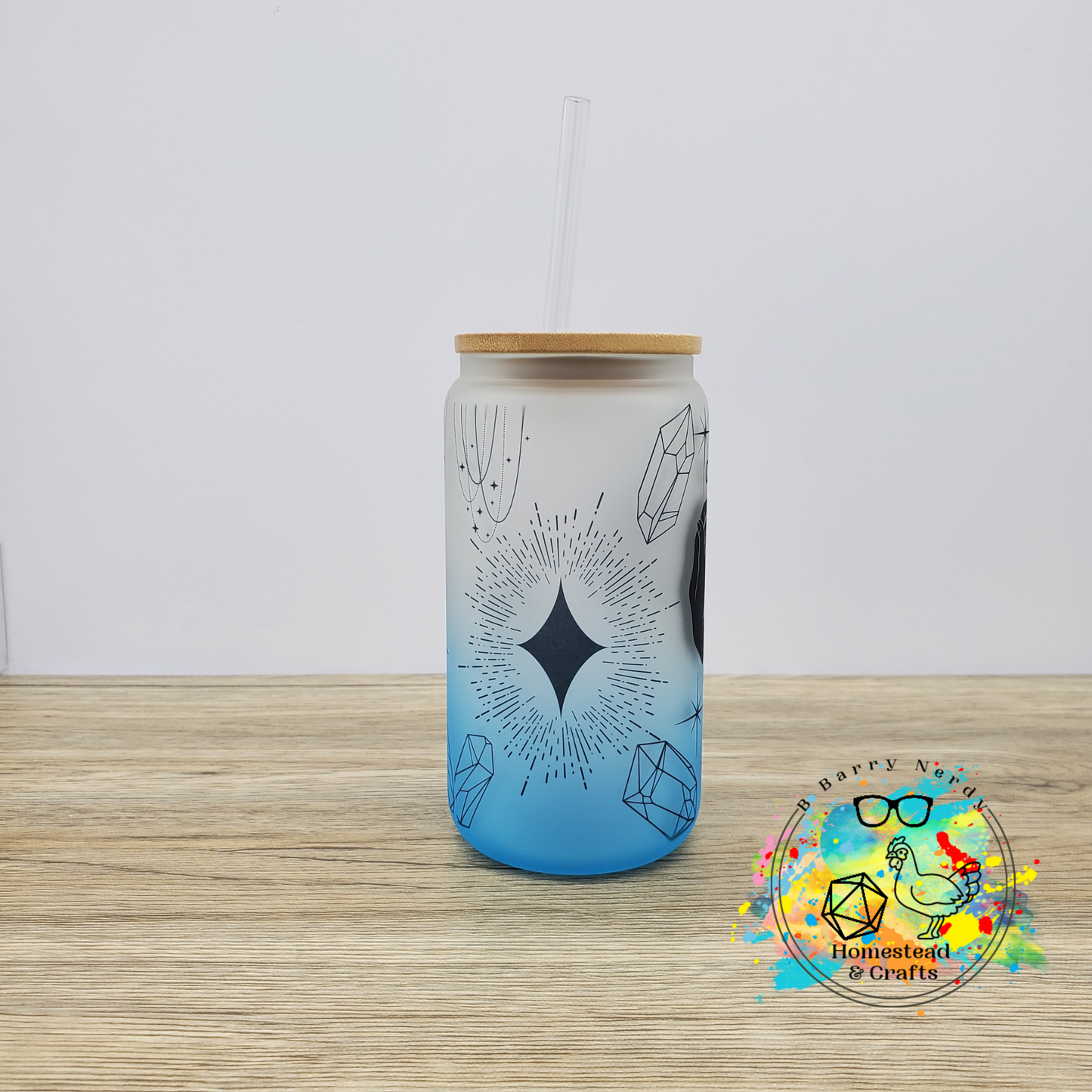 I Can Clearly See, 16oz Sublimated Glass Can