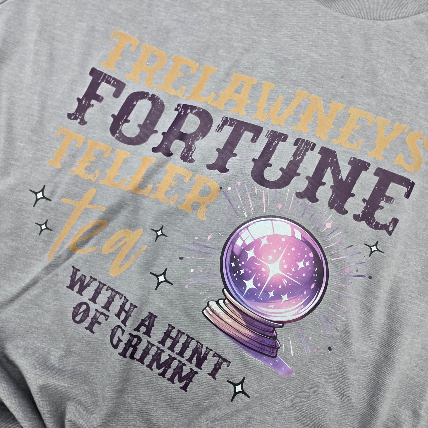 Fortune Teller with Hint of Grimm DTF Shirt, Crew Neck, or Hoodie