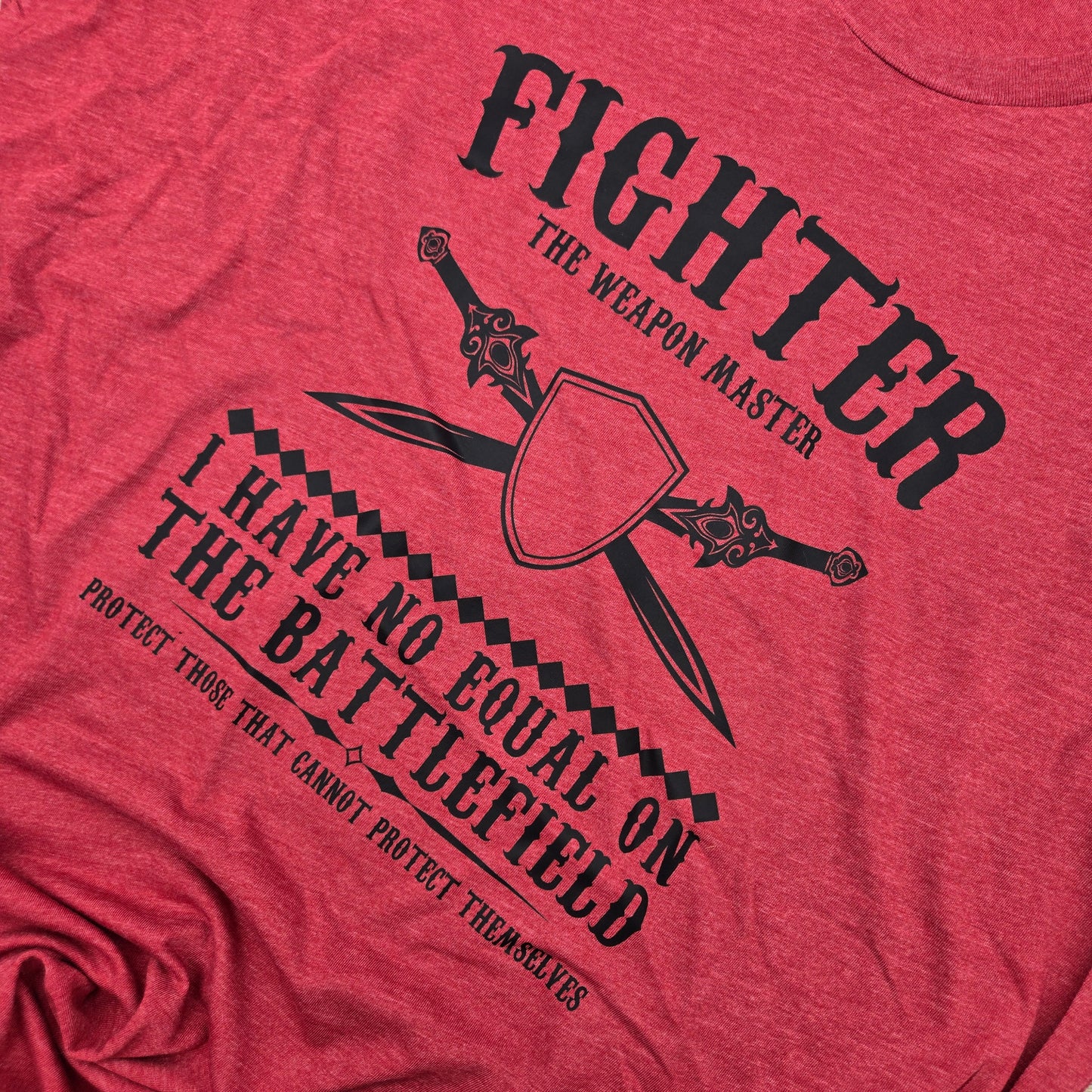 Fighter Tabletop Gaming DTF Shirt, Crew Neck, or Hoodie