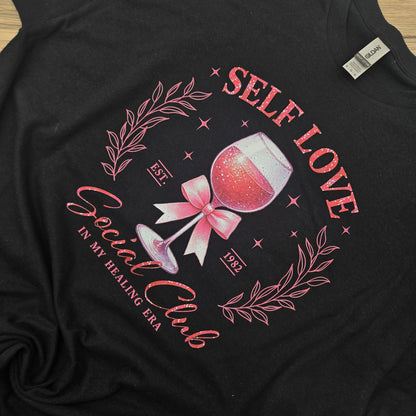 Self Love Club DTF Shirt, Crew Neck, or Hoodie