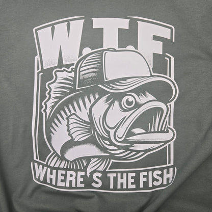 Where's the Fish DTF Shirt, Crew Neck, or Hoodie