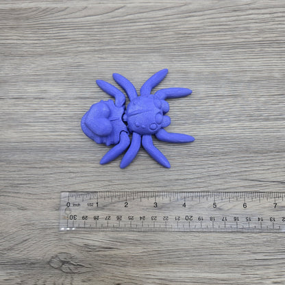 Heart Love Spider- Purple