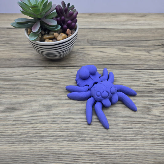 Heart Love Spider- Purple