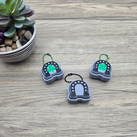 Your Choice of Lucky Horseshoe Clicker- Flat Style
