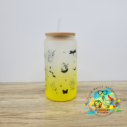 Mystical Outreach, 16oz Sublimated Glass Can