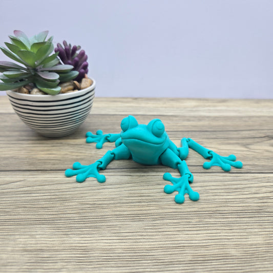 Flexi Frog- Aqua Green