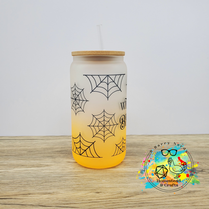 Witches Brew, 16oz Sublimated Glass Can