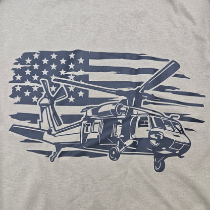 Blackhawk with American Flag - Tan Work Shirts