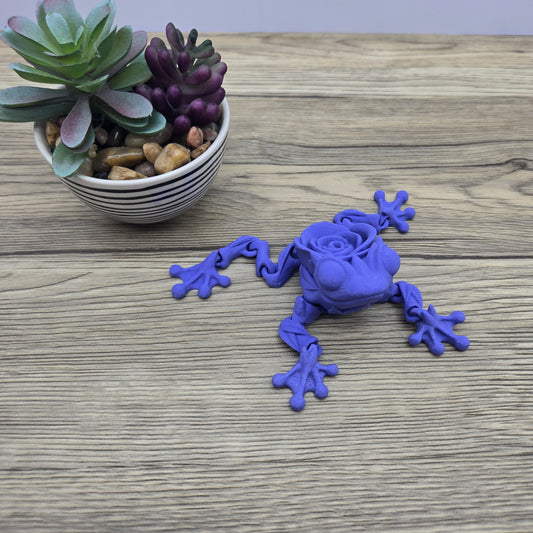 Flexie Rose Frog- Purple