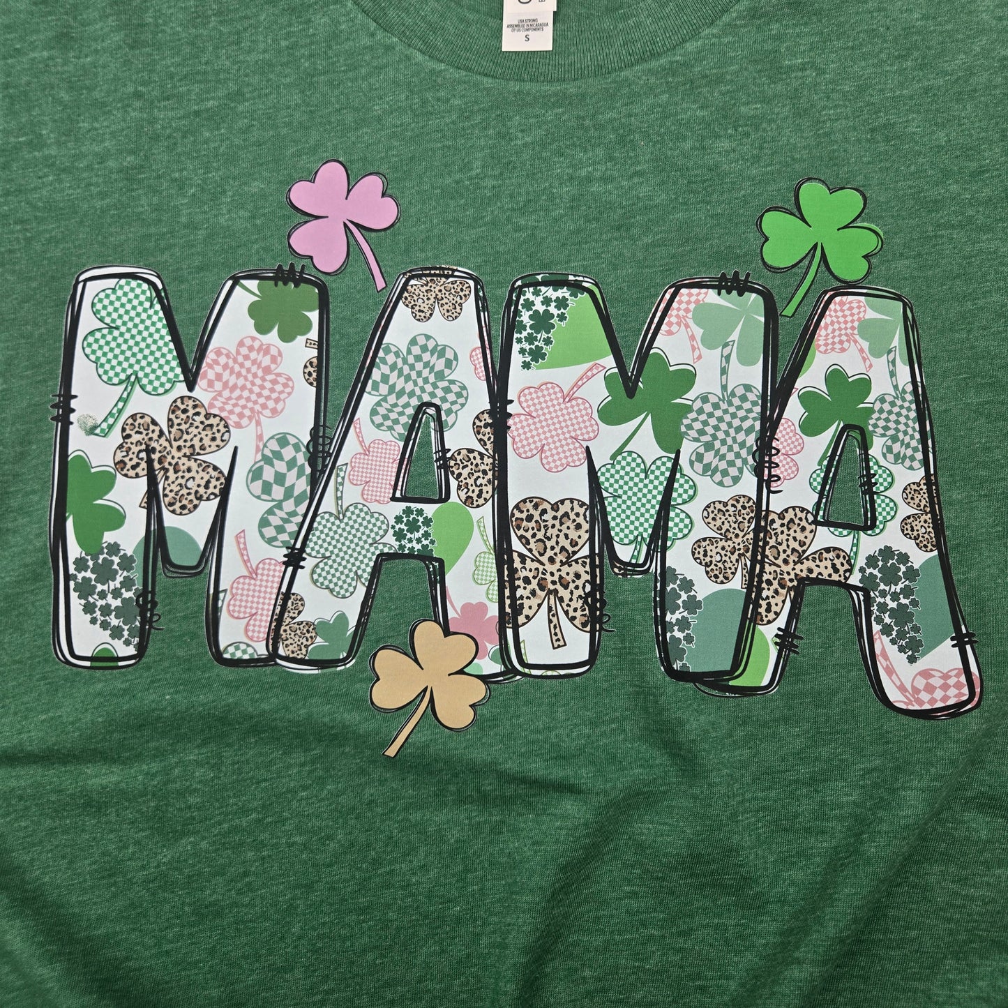 Shamrock Mama- DTF Shirt, Crew Neck, or Hoodie