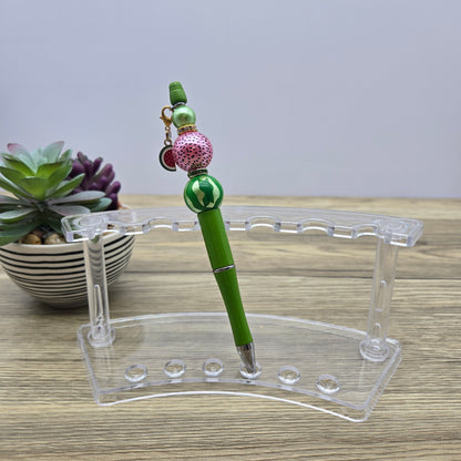 Watermelon Pen, Bubblegum Beaded Ballpoint Pen