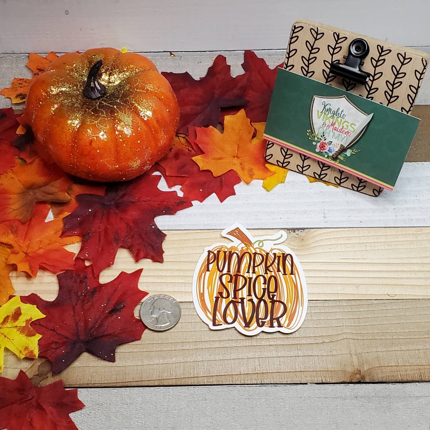 Pumpkin Spice Lover, Die Cut Sticker, Teen Sticker, Fall, Autumn, Thanksgiving, Bullet Journal, Planning Stickers, Laptop Sticker, Holiday