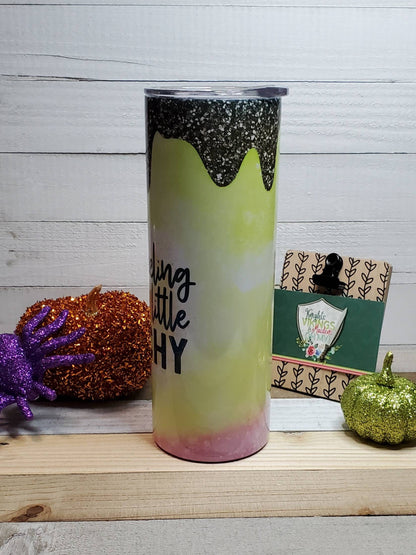 Feeling a Little Witchy, 20oz Sublimated Steel Tumbler