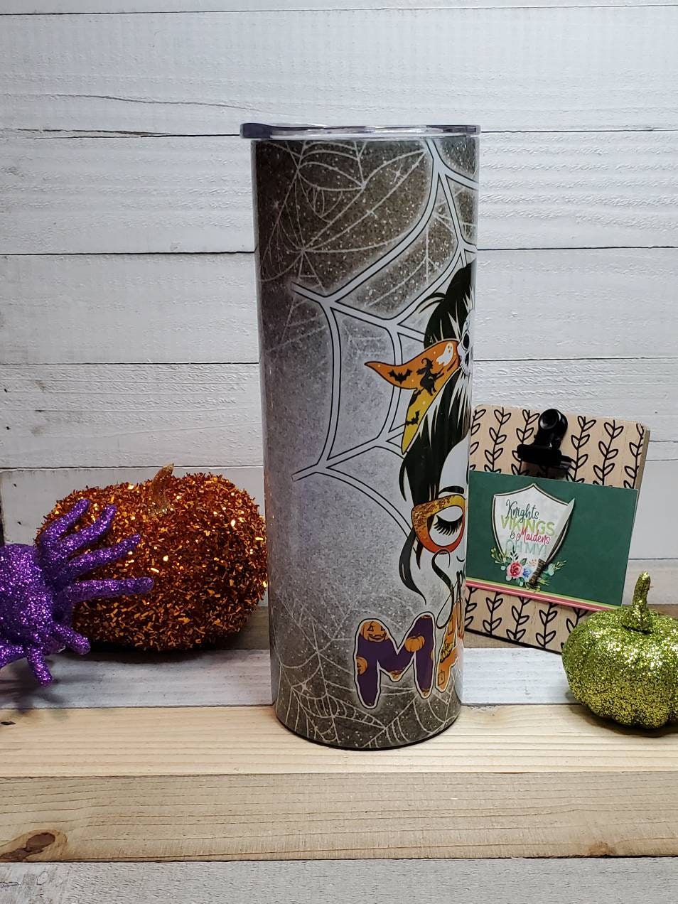 Spooky Mama, 20oz Sublimated Steel Tumbler,