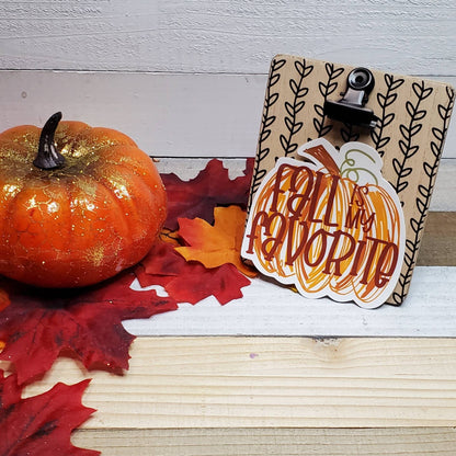 Fall is My Favorite, Die Cut Sticker, Teen Sticker, Fall, Autumn, Thanksgiving, Bullet Journal, Planning Stickers, Laptop Sticker, Holiday