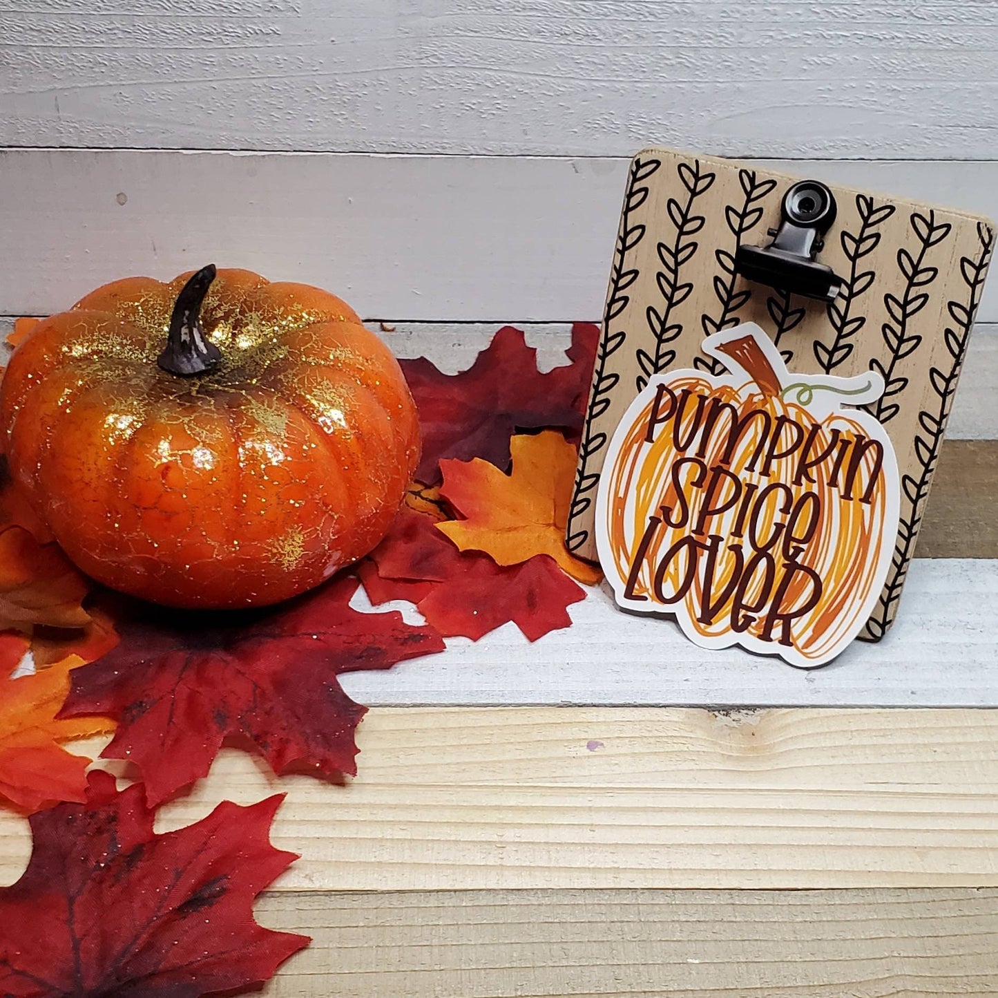 Pumpkin Spice Lover, Die Cut Sticker, Teen Sticker, Fall, Autumn, Thanksgiving, Bullet Journal, Planning Stickers, Laptop Sticker, Holiday