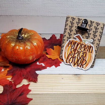 Pumpkin Spice Lover, Die Cut Sticker, Teen Sticker, Fall, Autumn, Thanksgiving, Bullet Journal, Planning Stickers, Laptop Sticker, Holiday