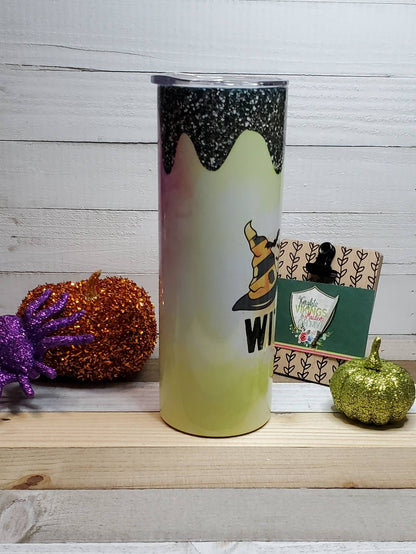 Feeling a Little Witchy, 20oz Sublimated Steel Tumbler