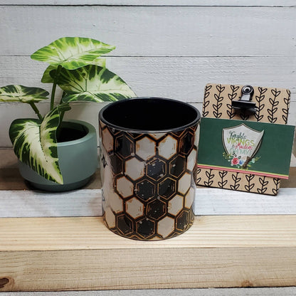 Queen Bee, Bumble Bee, Ceramic Mug