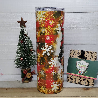 Merry Momma, 20oz Sublimated Steel Tumbler