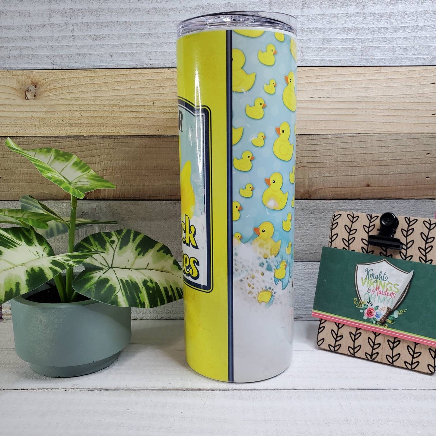 For Ducks Sake, 20oz Sublimated Steel Tumbler