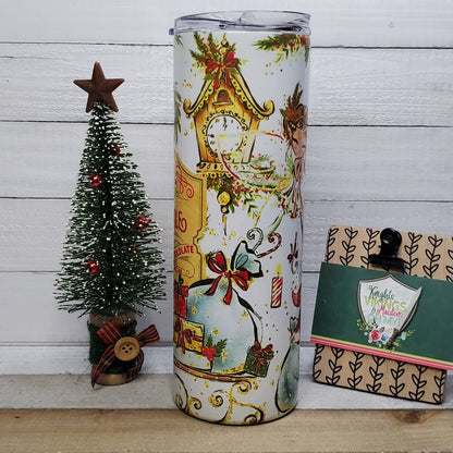 North Pole, 20oz Sublimated Steel Tumbler