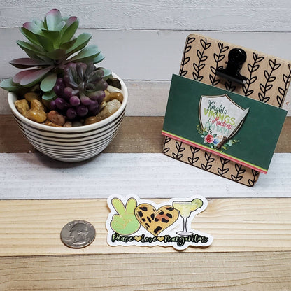 Peace Love Taco Tuesday Set , Die Cut Sticker, Novelty Sticker, Love Sticker,  Bullet Journal, Planning Stickers, Laptop Sticker,