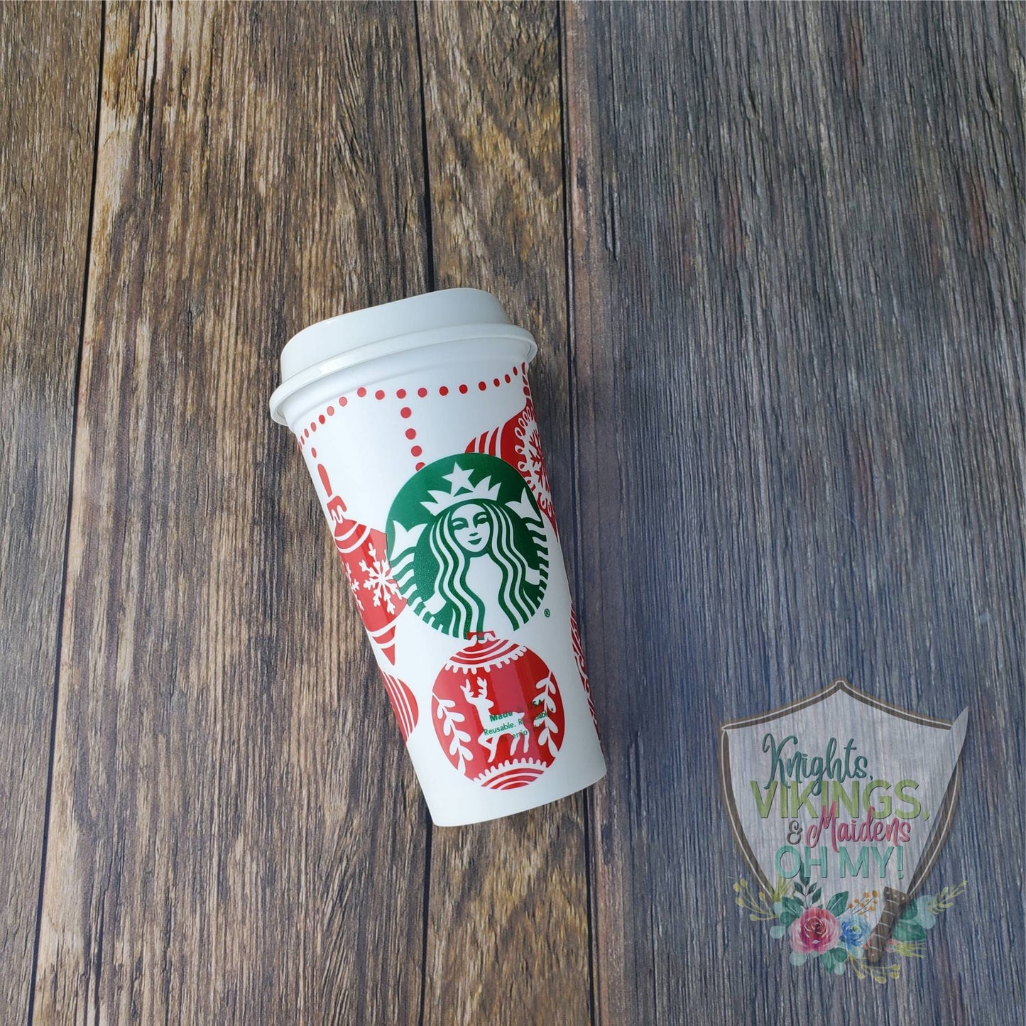 Ornament Hot Cup, 16oz Starbucks Hot Cup
