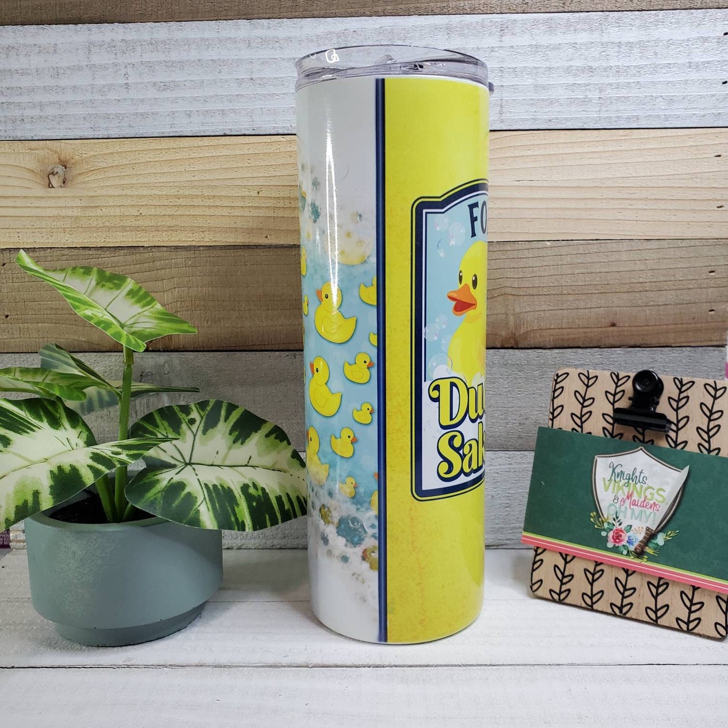 For Ducks Sake, 20oz Sublimated Steel Tumbler