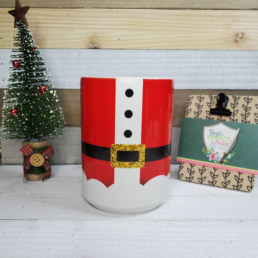Santa, Your Choice in Mug Color and Size, Santa Claus, Mrs Claus, Coffee Lover, Coffee Mug, Gift for Friends, Christmas Mug, Holiday Spirit
