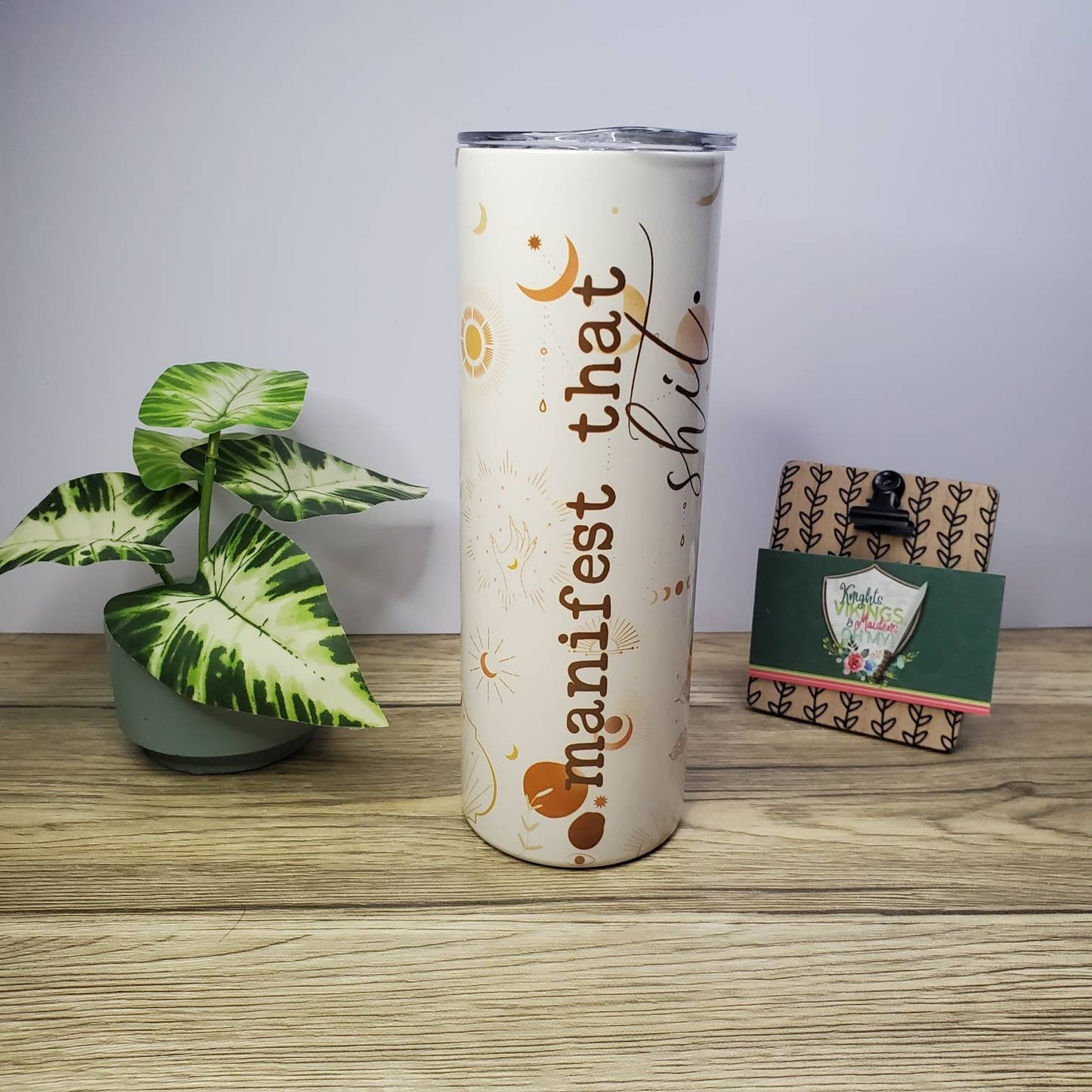 Manifest That, Self Care, 20oz Sublimated Steel Tumbler