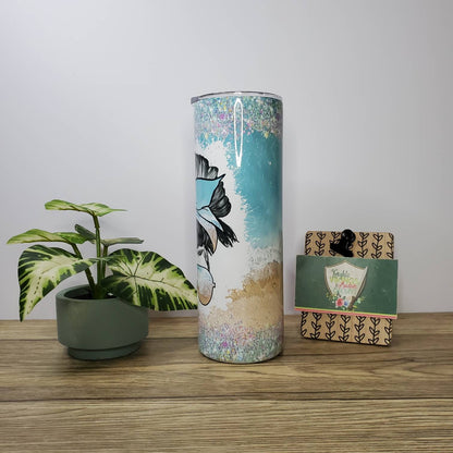 Beach Bun, 20oz Sublimated Steel Tumbler