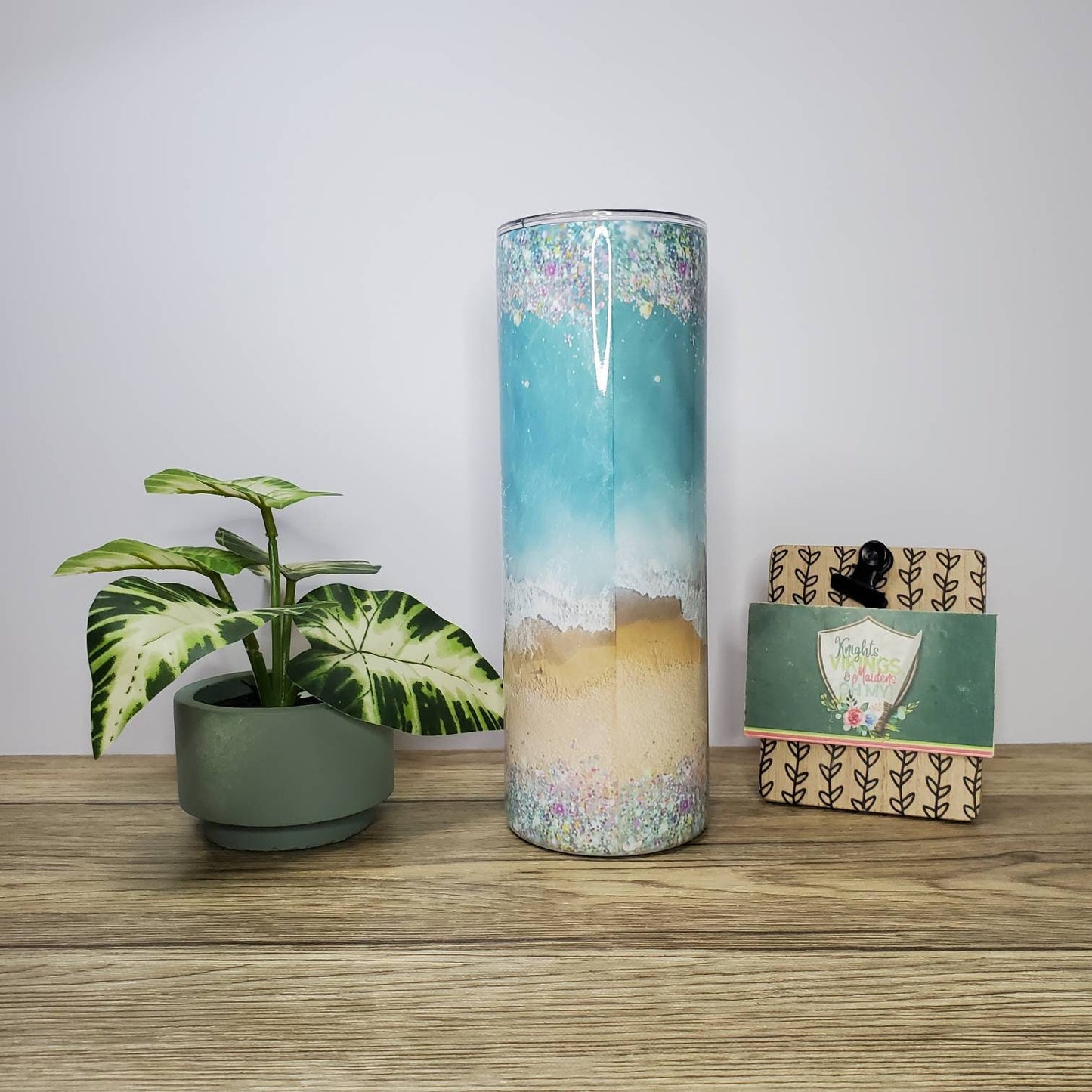 Beach Bun, 20oz Sublimated Steel Tumbler