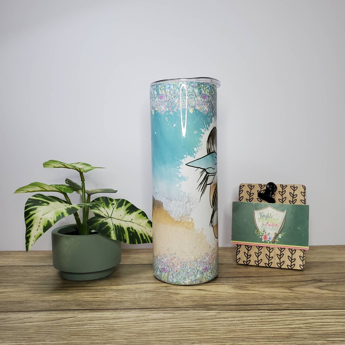 Beach Bun, 20oz Sublimated Steel Tumbler