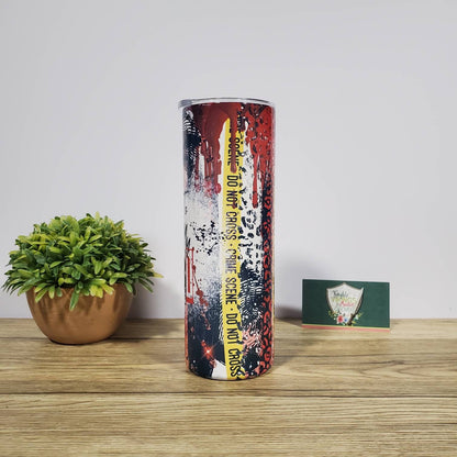 Establish Alibi, 20oz Sublimated Steel Tumbler