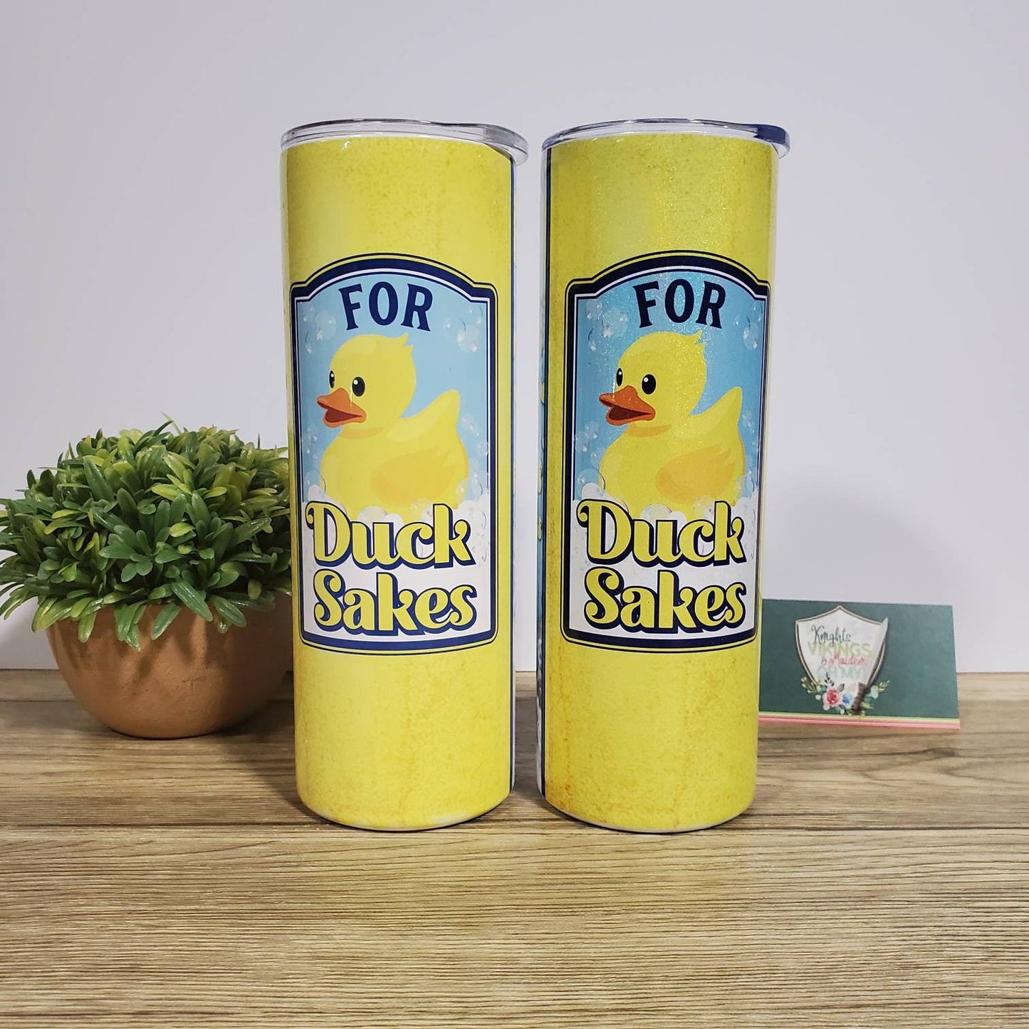 For Ducks Sake, 20oz Sublimated Steel Tumbler