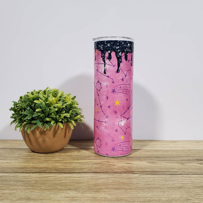 Zodiac Drip Tumbler, 20oz Sublimated Steel Tumbler