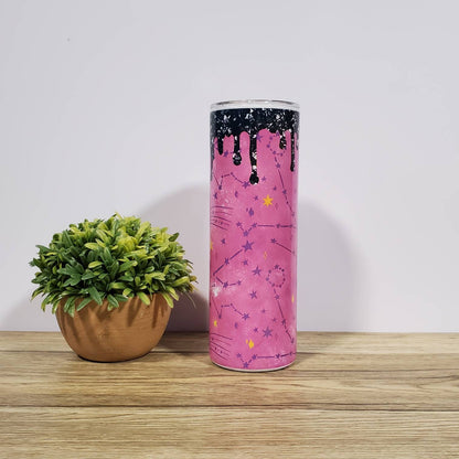 Zodiac Drip Tumbler, 20oz Sublimated Steel Tumbler