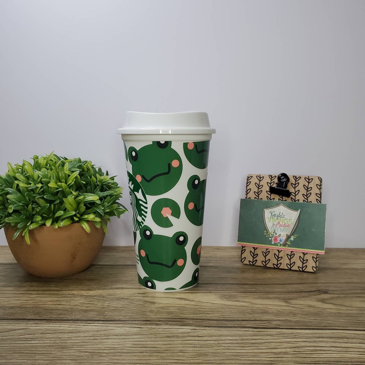 Green Frog Hot Cup, 16oz Starbucks Hot Cup