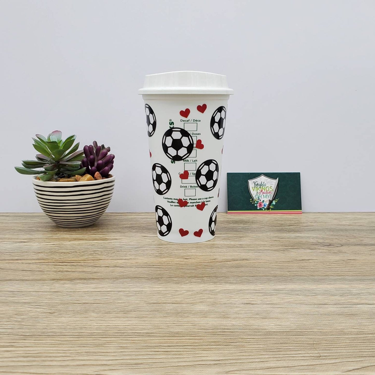 Soccer Hot Cup, 16oz Starbucks Hot Cup