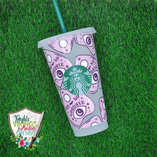 Planchette, Starbucks Cold Cup with Straw