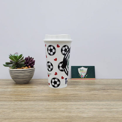 Soccer Hot Cup, 16oz Starbucks Hot Cup